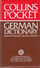 Cover art for Collins Pocket German Dictionary: German-English-English-German