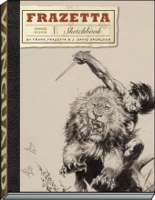 Cover art for The Frazetta Sketchbook