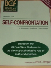 Cover art for Self-Confrontation : A Manual for In-Depth Discipleship