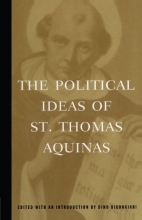Cover art for The Political Ideas of St. Thomas Aquinas (Hafner Library of Classics)