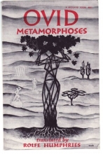 Cover art for Ovid Metamorphoses