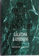 Cover art for Galatians and Ephesians (College Press Niv Commentary)