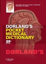 Cover art for Dorland's Pocket Medical Dictionary, 29e (Dorland's Medical Dictionary)
