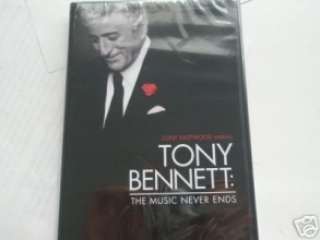 Cover art for Tony Bennett the Music Never End Dvd