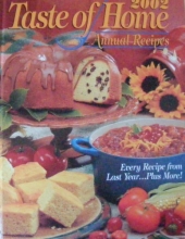 Cover art for 2002 Taste of Home Annual Recipes