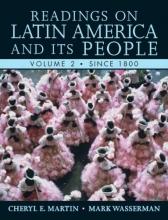 Cover art for Readings on Latin America and its People, Volume 2 (Since 1800)
