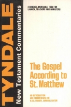 Cover art for The Gospel According to St. Matthew: An Introduction and Commentary (Tyndale New Testament Commentaries)