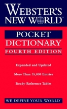 Cover art for Webster's New World Pocket Dictionary, Fourth Edition
