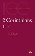 Cover art for 2 Corinthians (International Critical Commentary)