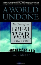Cover art for A World Undone: The Story of the Great War, 1914 to 1918