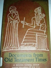 Cover art for Documents from Old Testament Times