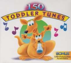 Cover art for 150 Toddler Songs (Dig) [2 Audio CDs + 1 CD Rom]
