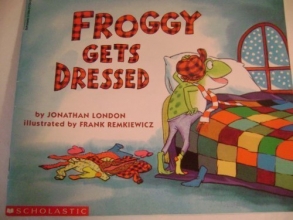 Cover art for Froggy Gets Dressed