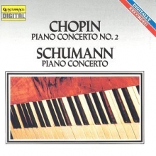 Cover art for Chopin Piano Concerto No. 2, Schumann Piano Concerto