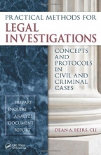 Cover art for Practical Methods for Legal Investigations: Concepts and Protocols in Civil and Criminal Cases