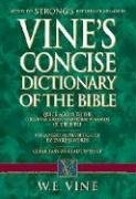 Cover art for Vine's Concise Dictionary of the Bible