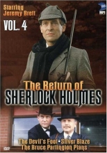 Cover art for The Return of Sherlock Holmes, Vol. 4 - The Devil's Foot / Silver Blaze / The Bruce Partington Plans