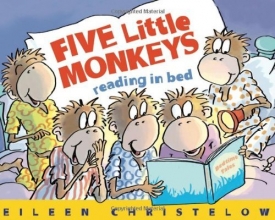 Cover art for Five Little Monkeys Reading in Bed