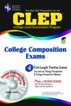 Cover art for CLEP College Composition & College Composition Modular w/CD-ROM (CLEP Test Preparation)