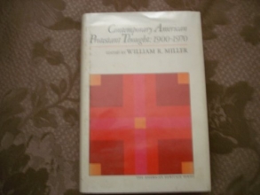 Cover art for Contemporary American Protestant Thought, 1900-70