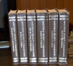 Cover art for Matthew Henry's Commentary on the Whole Bible, 6 Volume Set