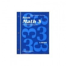 Cover art for Math 3: An Incremental Development : Student Workbook (Saxon Math Grade 3, Part Two)