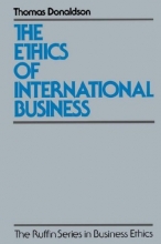 Cover art for The Ethics of International Business (Ruffin Series in Business Ethics)