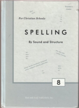 Cover art for Spelling by Sound and Structure 8 TE