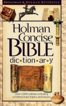 Cover art for Holman Concise Bible Dictionary (Broadman & Holman Reference)