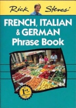 Cover art for Rick Steves' French, Italian & German Phrase Book