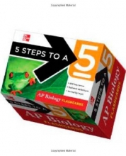 Cover art for 5 Steps to a 5 AP Biology Flashcards (5 Steps to a 5 on the Advanced Placement Examinations Series)