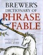 Cover art for Brewer's Dictionary of Phrase and Fable, Seventeenth Edition
