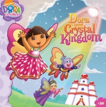 Cover art for Dora Saves Crystal Kingdom (Dora the Explorer 8x8 (Quality))