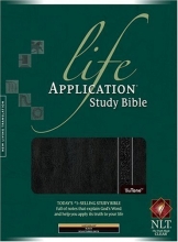 Cover art for Life Application Study Bible NLT, TuTone