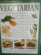 Cover art for Vegetarian: The Greatest Ever Vegetarian Cookbook