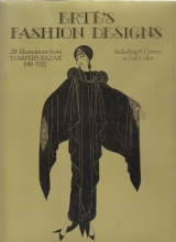 Cover art for Erte's fashion designs: 218 illustrations from 