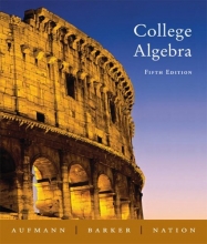 Cover art for College Algebra, Fifth Edition