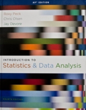 Cover art for INTRO.TO STAT.+DATA ANAL.-AP EDITION