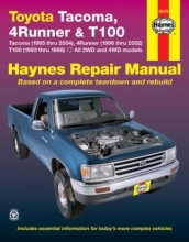 Cover art for TOYOTA TACOMA (1995-2004), 4RUNNER (1996-2002) & T100 (1993-1998)(Haynes Repair Manual)