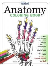 Cover art for Kaplan Anatomy Coloring Book