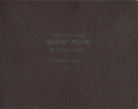 Cover art for Thirty-Five Years Scrapbook of Antique Arms