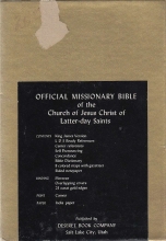 Cover art for Missionary Bible of the Church of Jesus Christ of Latter-day Saints (KJV)