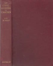 Cover art for The Gospel According to St. Matthew the Greek Text with Introduction Notes and Indices