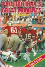 Cover art for Pro Football's Greatest Moments 1989