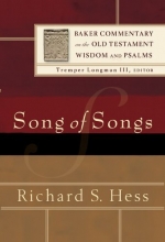 Cover art for Song of Songs (Baker Commentary on the Old Testament Wisdom and Psalms)
