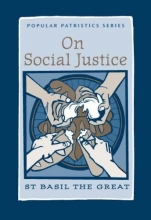 Cover art for On Social Justice: St. Basil the Great (Popular Patristics)