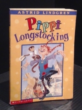 Cover art for Pippi Longstocking