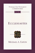 Cover art for Ecclesiastes (Tyndale Old Testament Commentaries)