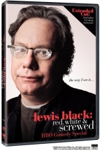 Cover art for Lewis Black: Red, White & Screwed