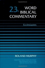 Cover art for Word Biblical Commentary, Vol. 23A: Ecclesiastes